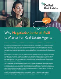 Why Negotiation is the 1 Skill to Master for Real Estate Agents